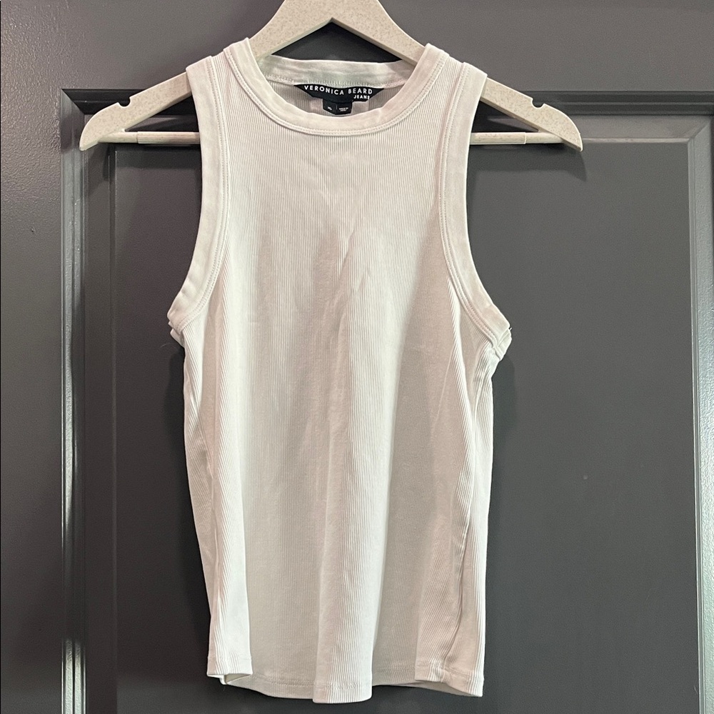 Veronica Beard White Tank Top